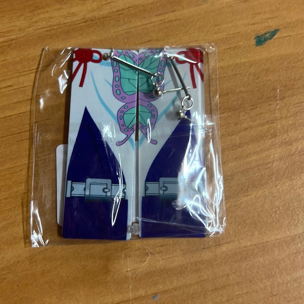 Demon slayer earrings